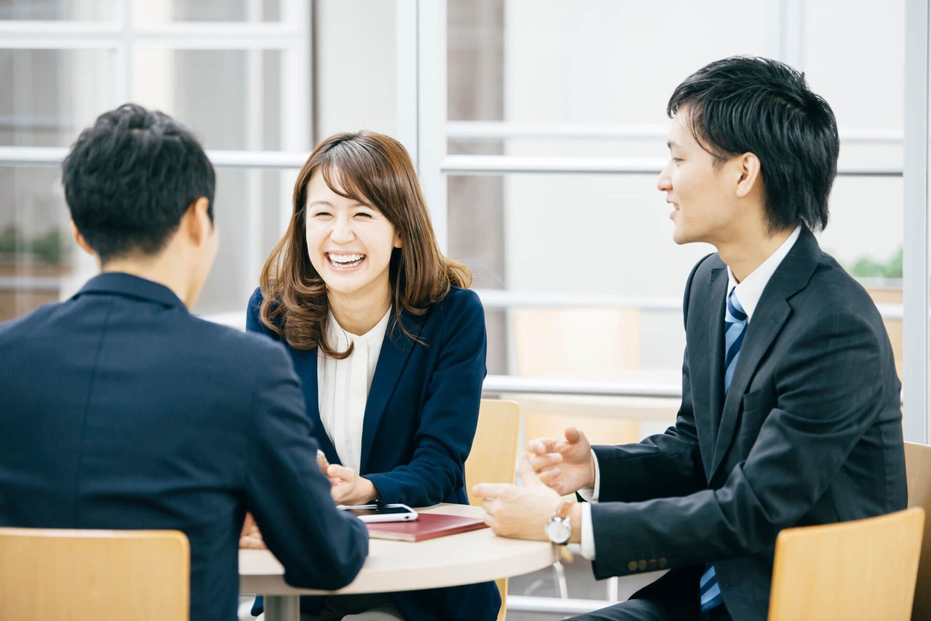 受講者同士の団欒